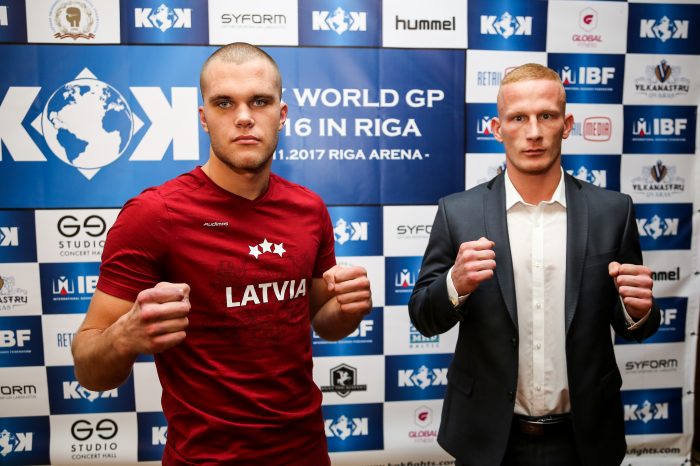 KOK’40 WORLD GP in RIGA OFFICIAL WEIGH-IN
