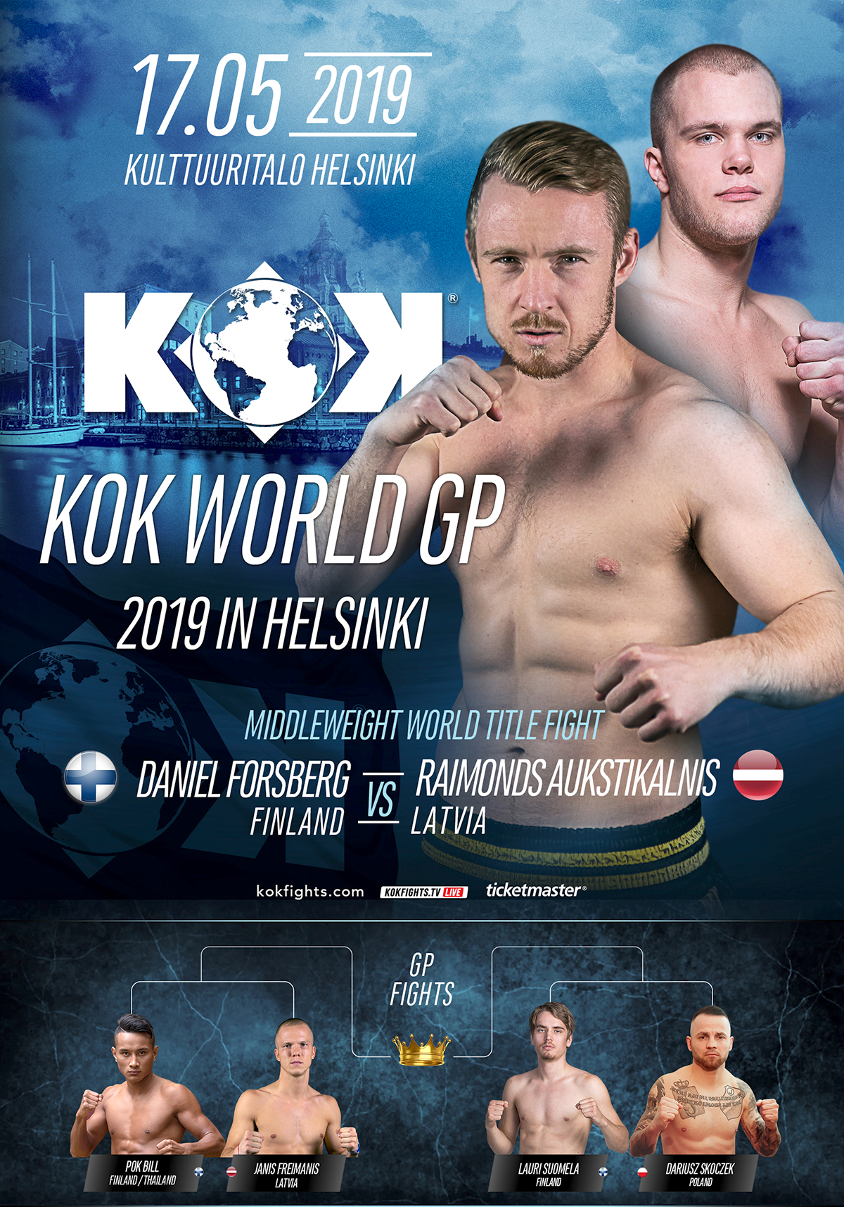 HOW TO WATCH- FightBox Hero’s Series and KOK World GP in Finland 17.05.2019 !