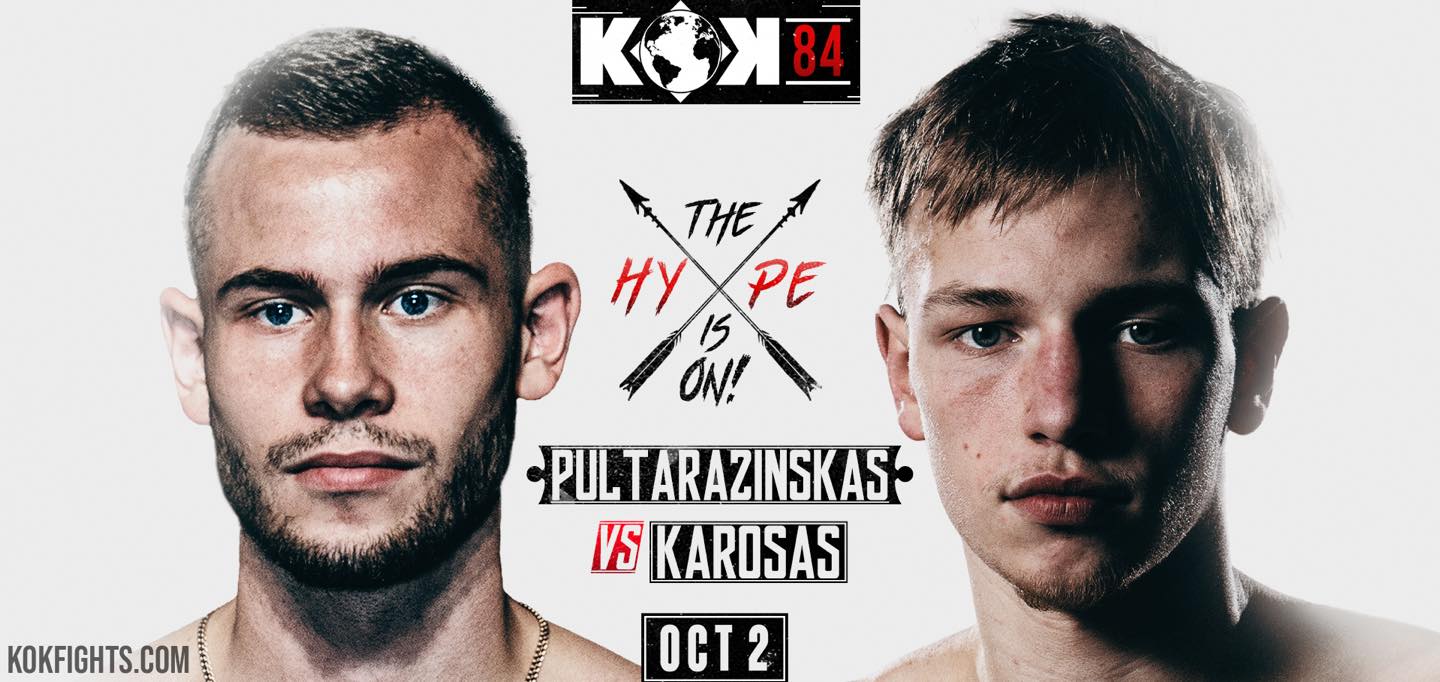 KOK 84: Karosas Steps Up Against Pultarazinskas