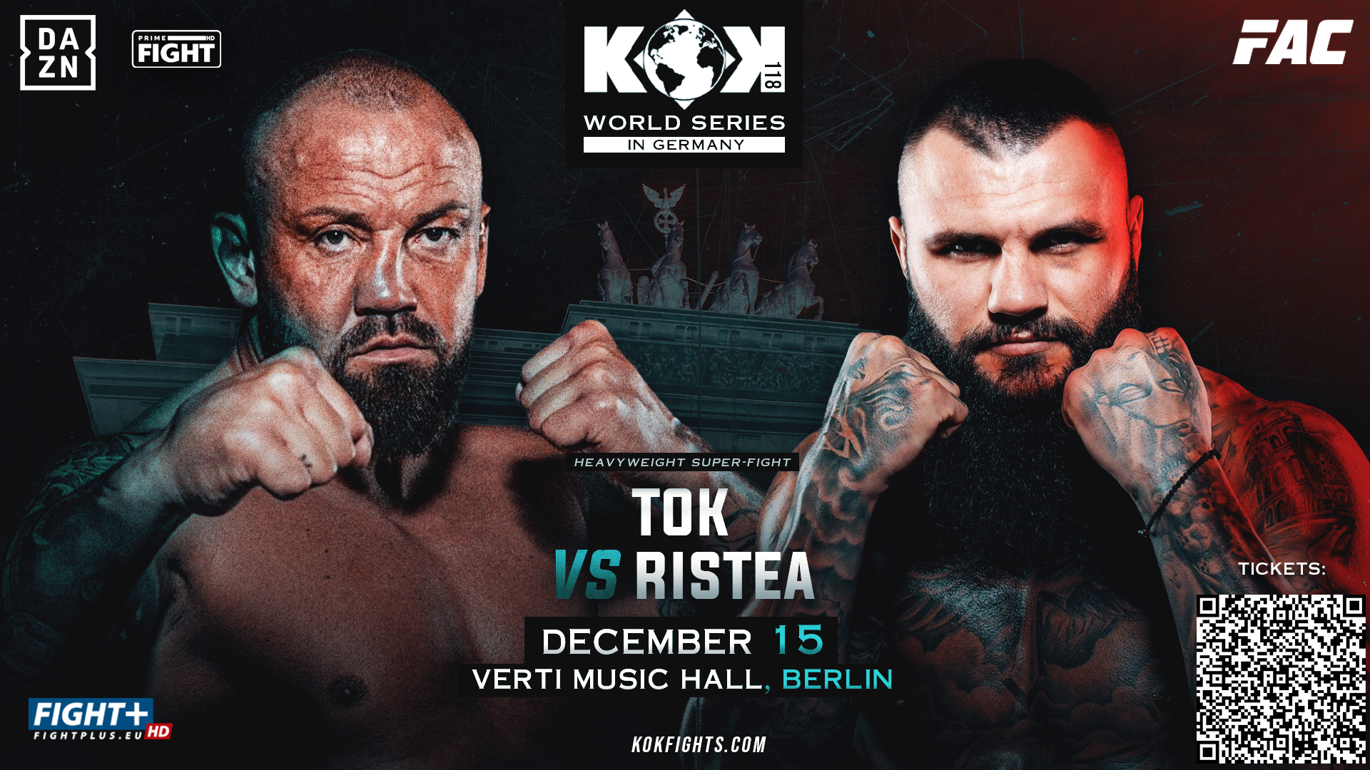 Titans Collide: The KOK’118 Heavyweight Showdown in Berlin