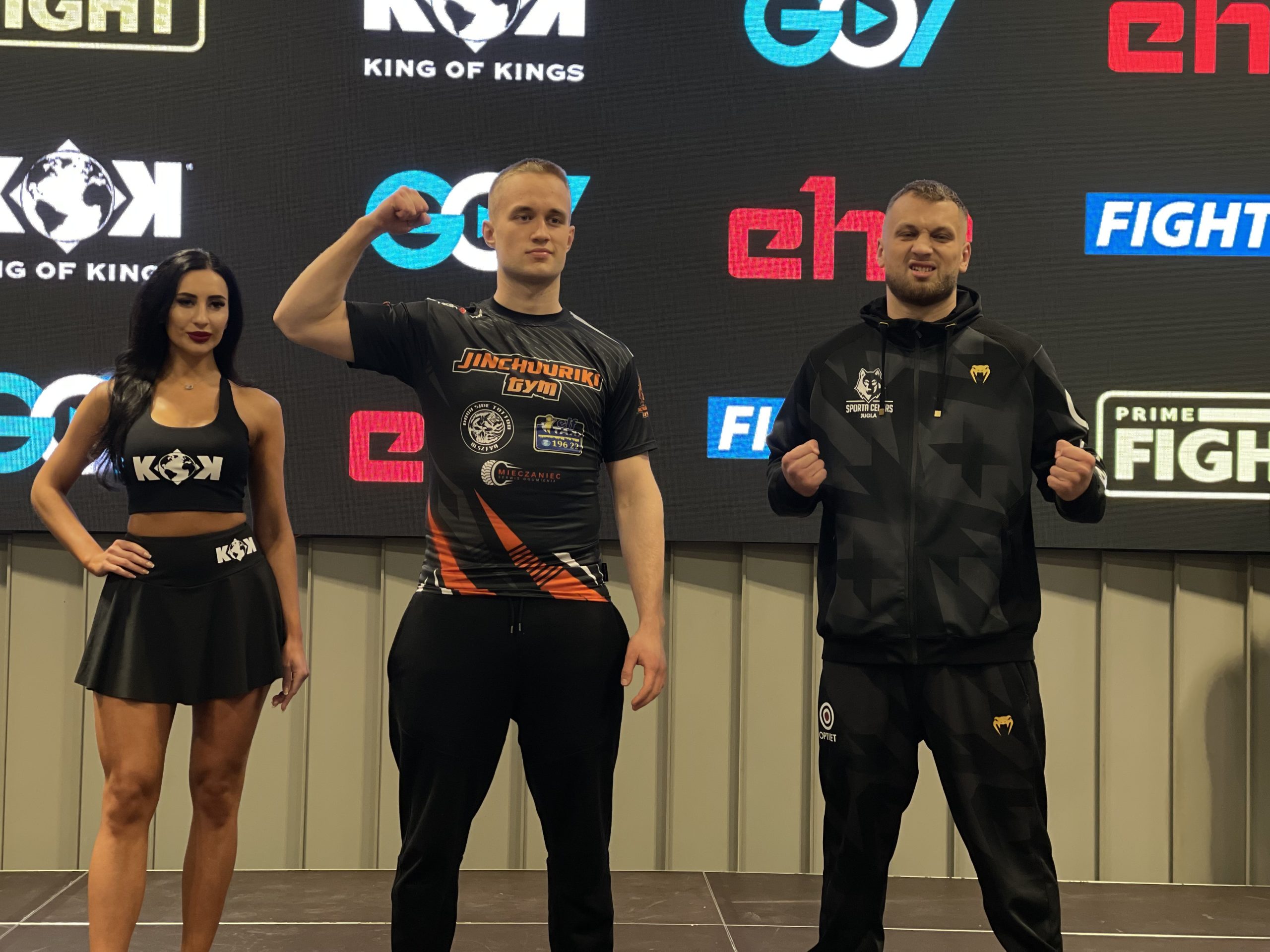 MMA Bushido and KOK Press Conference in Riga