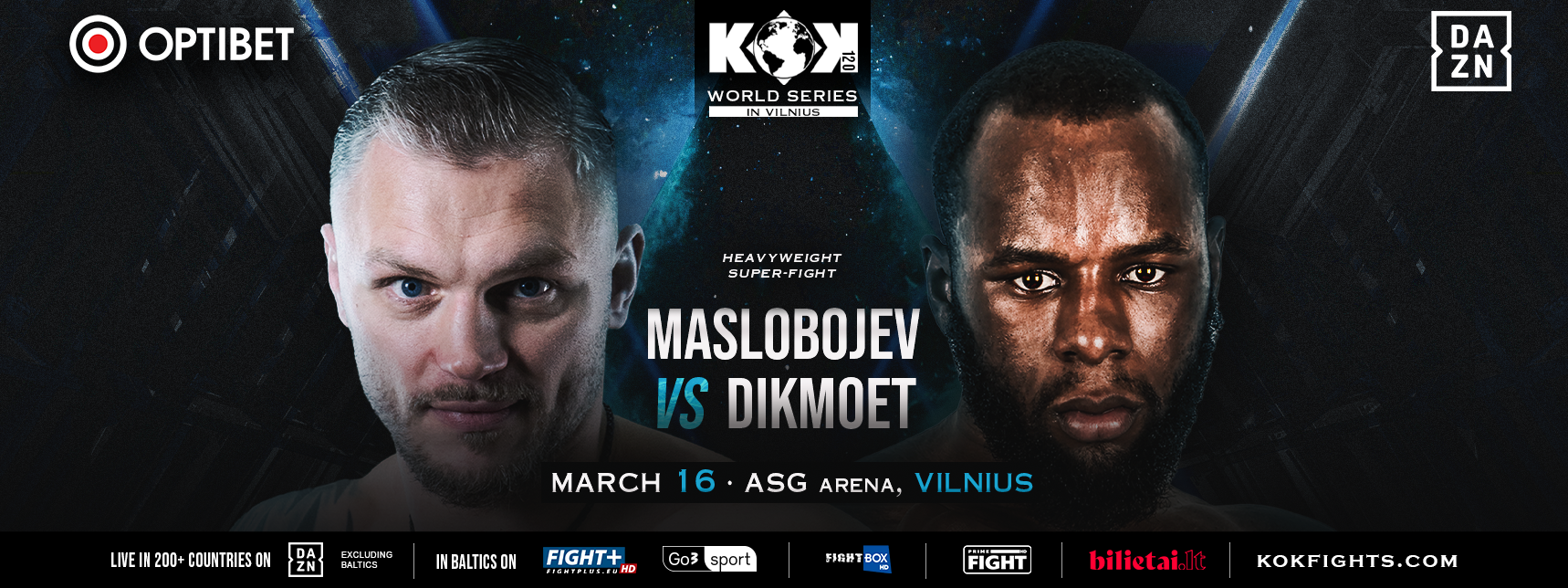 Sergej Maslobojev preparing for the Fight Against Leandro Dikmoet