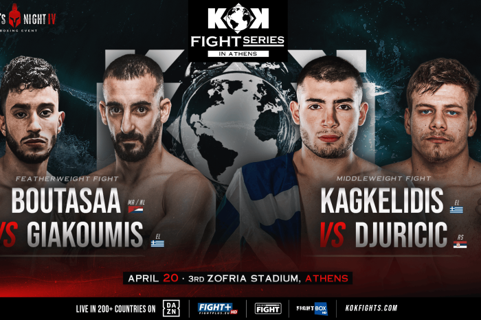 Results for the KOK Fight Series from Athens, Greece 20.04.2024