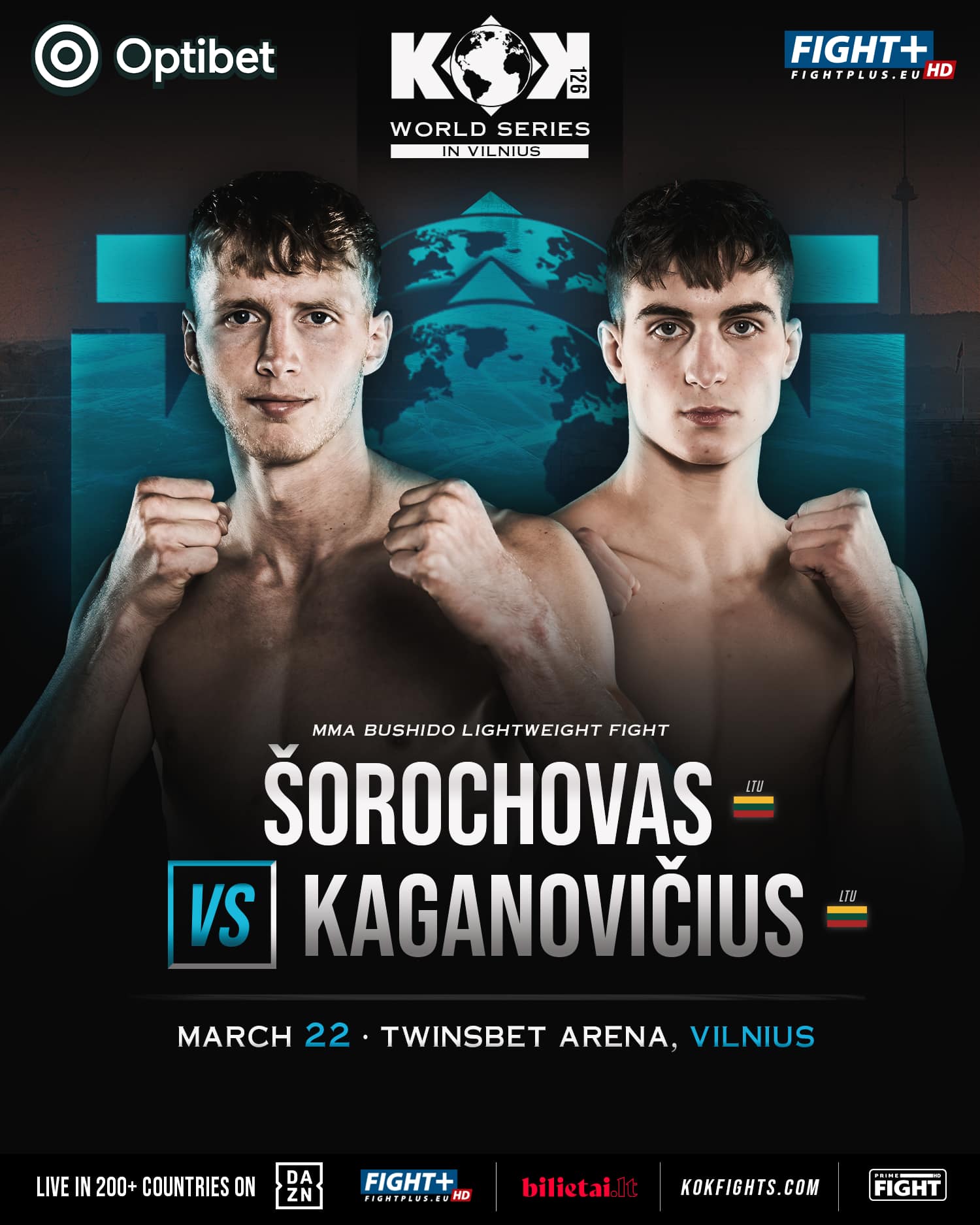 E. Kaganovicius vs. S. Sorochovas: “He will lose this fight… deep down, he already knows it.”