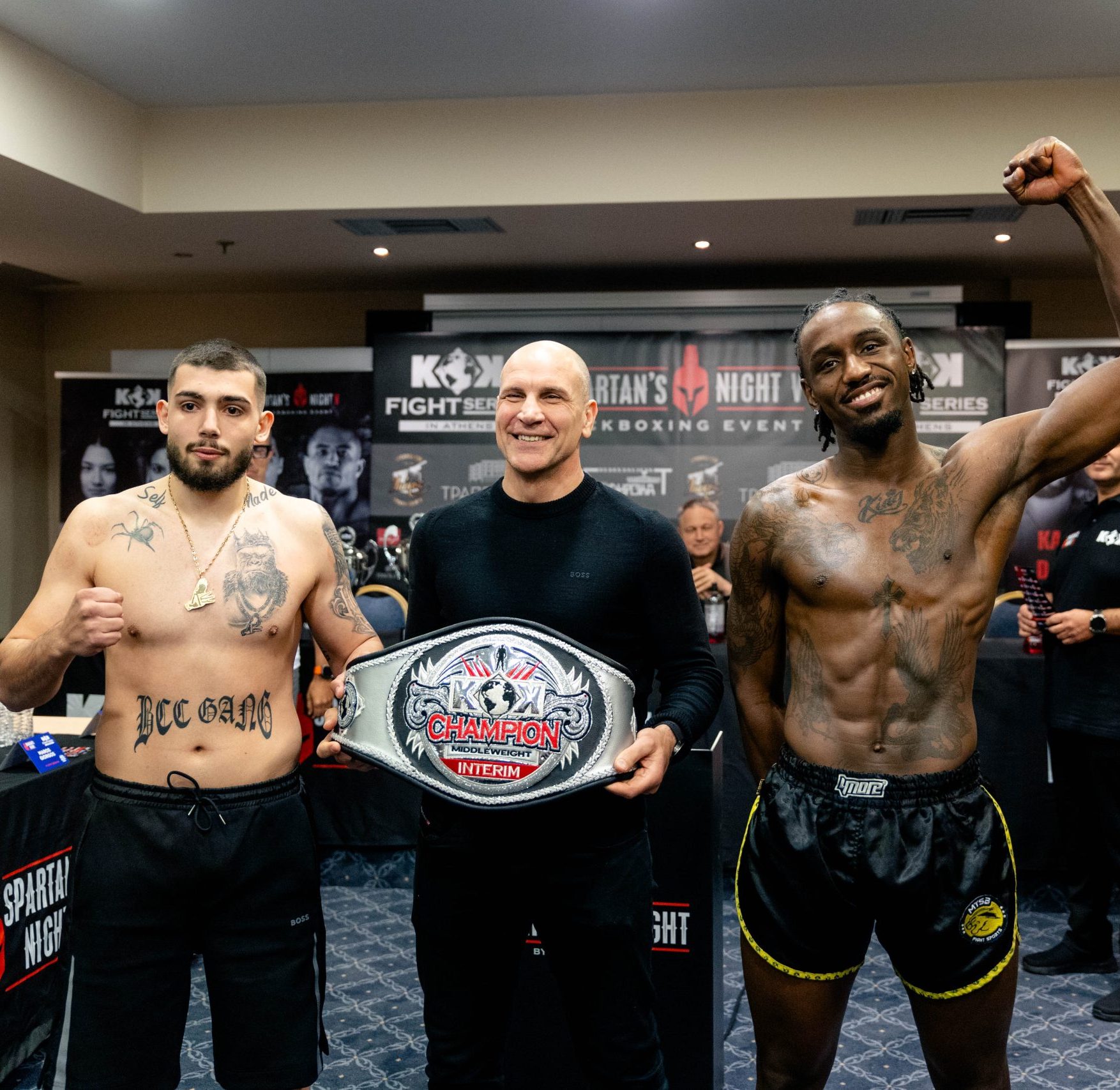 Official Weigh-ins Completed for KOK Fight Night in Athens