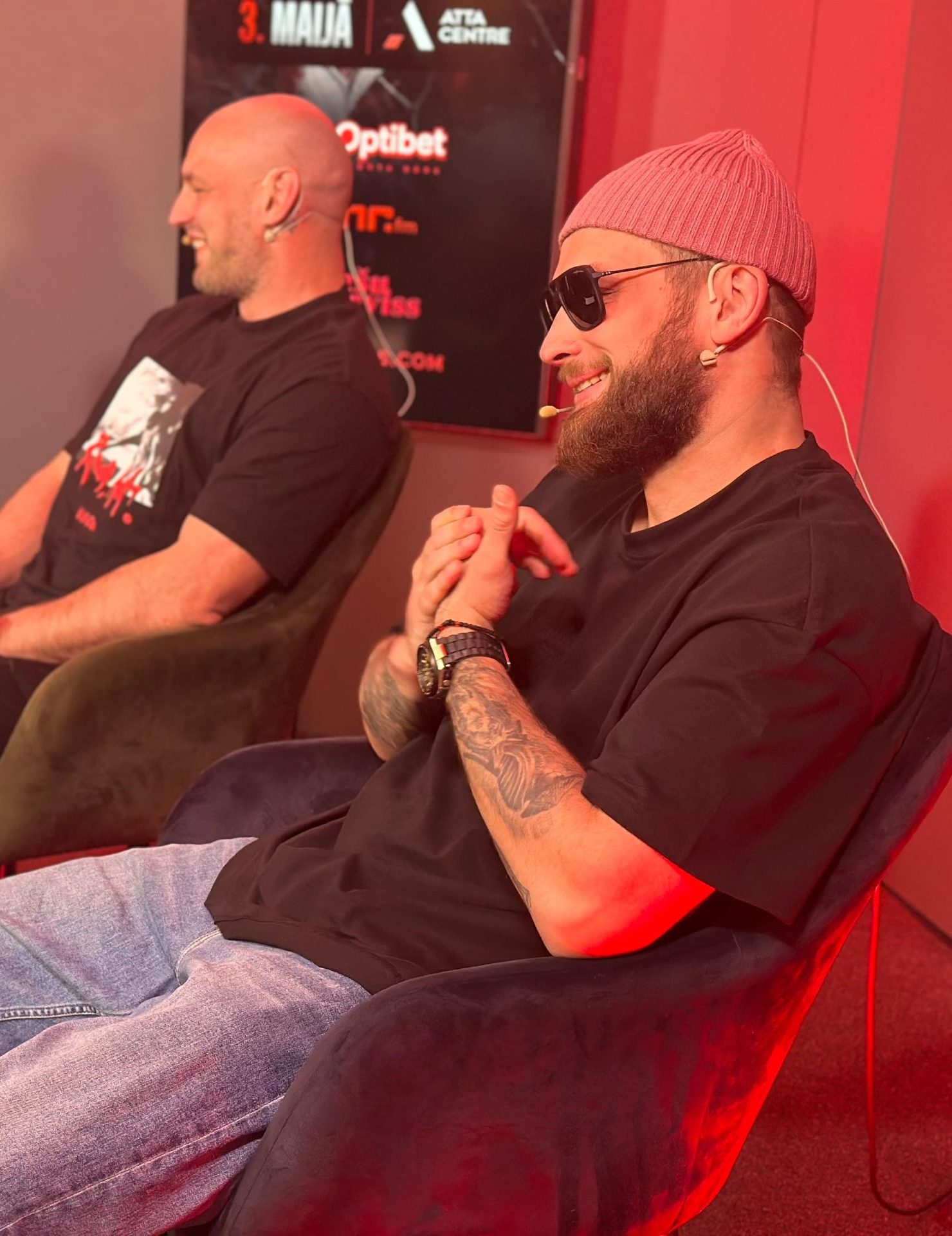 Early KOK Fight Night Press Conference in Riga