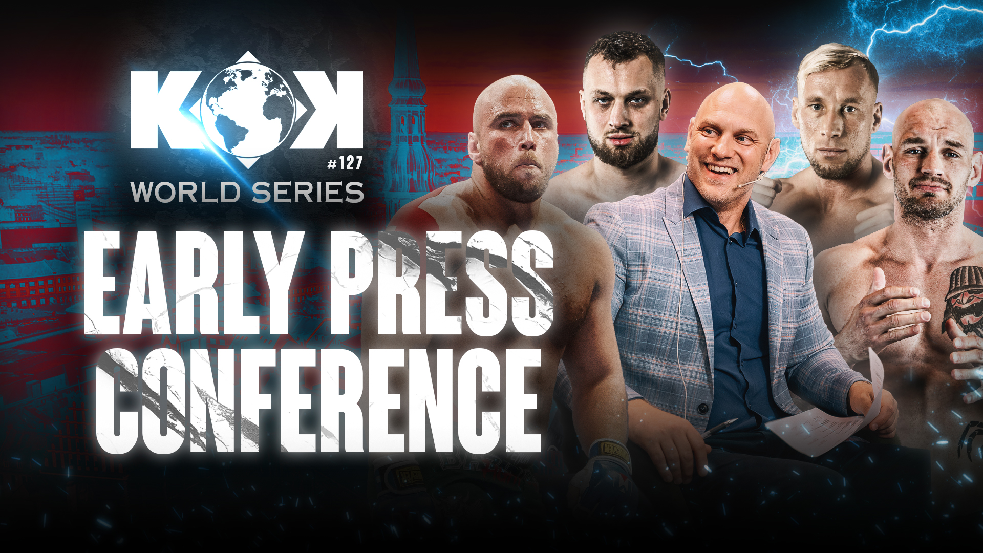 Early press conference of KOK’127 World Series in Riga